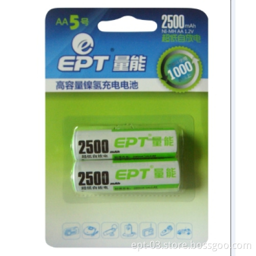 ready to use battery Ni-MH battery 2500mAh